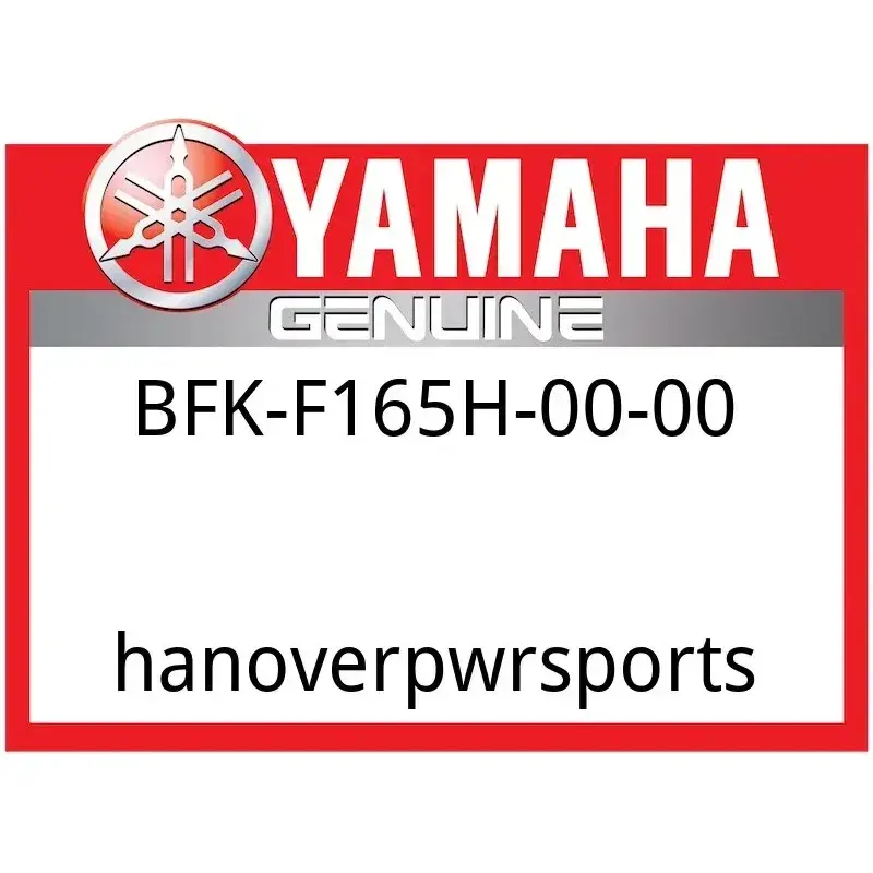 YAMAHA OEM PART, REAR GRAPHIC/ BFK-F165H-00-00