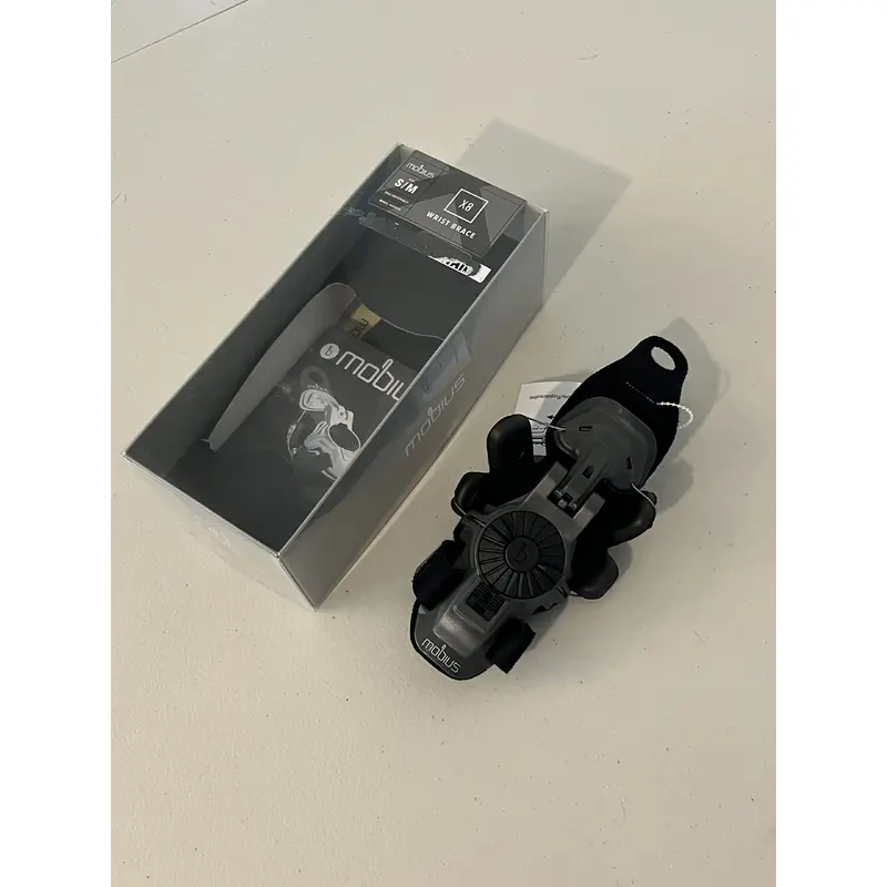 NEW Mobius X8 Wrist Brace - Storm Grey / Black - Small / Medium