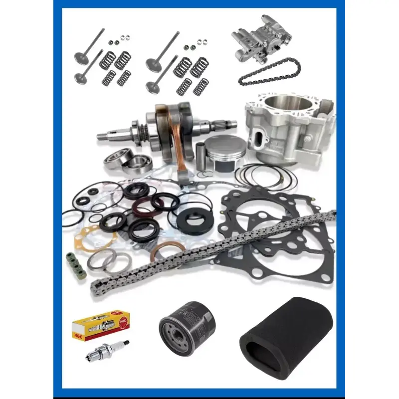 16-18 Yamaha Grizzly Kodiak 700 Complete Engine Motor Rebuild Kit