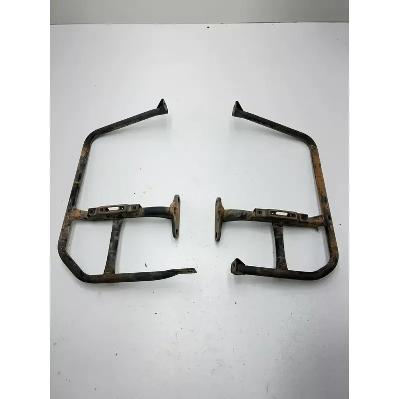 2007 07 Yamaha Grizzly 80 YFM80 OEM GOOD! Foot Well Peg Bracket L R