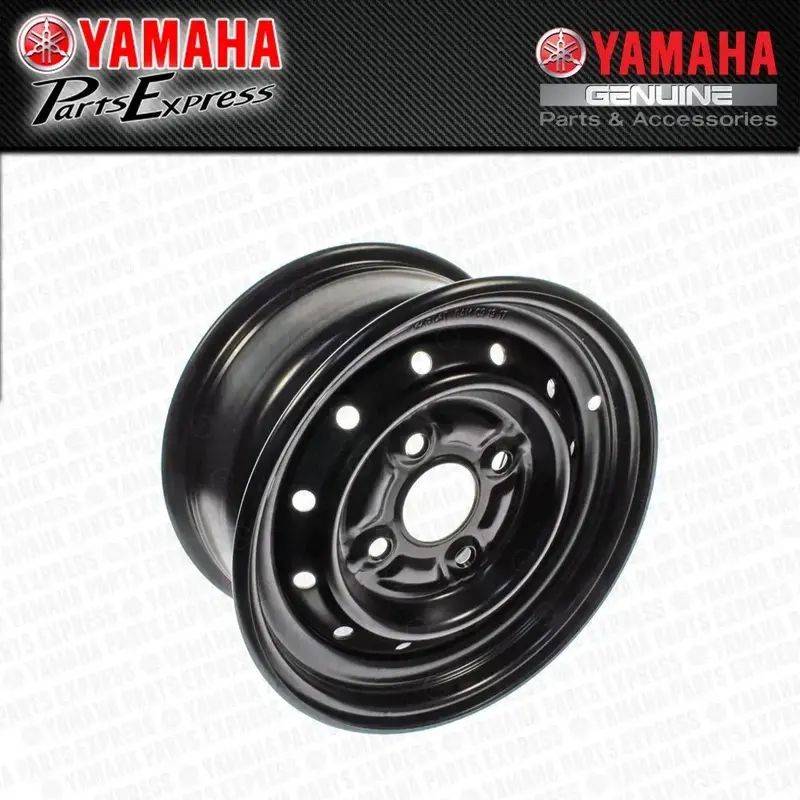 NEW 2014 - 2025 YAMAHA VIKING YXM YXC 700 VI OEM BLACK STEEL FRONT RIM WHEEL