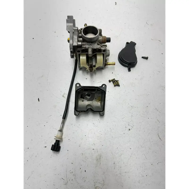 04 2004 Suzuki Eiger 400 LTF 4x4 OEM Carb Carburetor Bowl Body Jet Float Cap