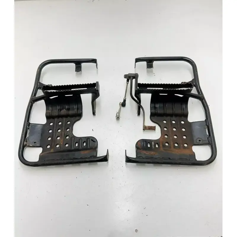 04 2004 Suzuki Eiger 400 LTF 4x4 OEM Foot Pegs Wheel Well Footwell Shift Shifter