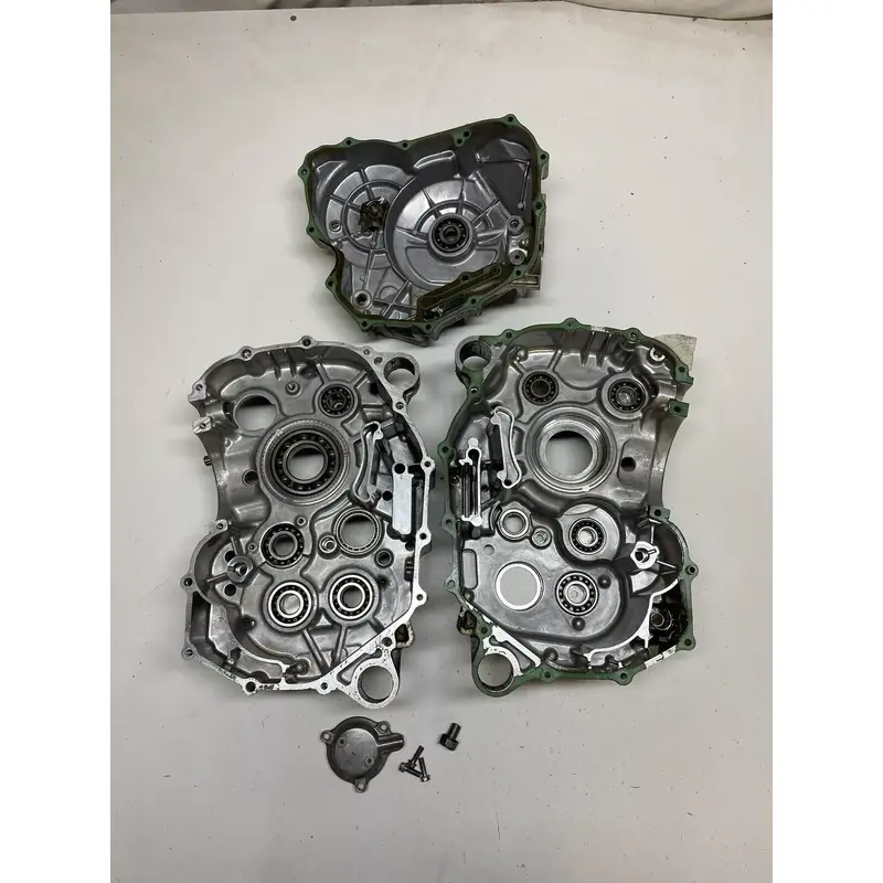 2002 02 Honda Foreman 450 Trx450es Crankcase Cases Case Cover Motor Engine WEAR!