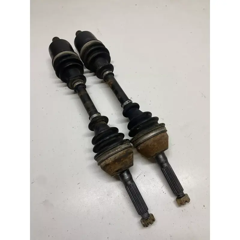 2005 05 Polaris Sportsman 800 Twin Front L R Axle Shafts Castle Nut