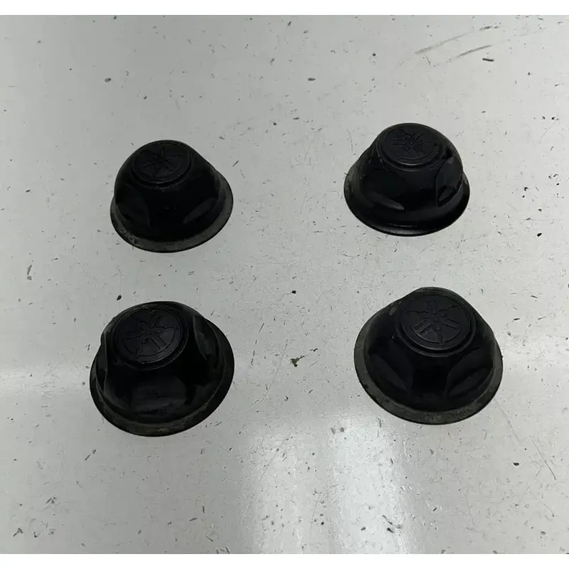 2008 08 Yamaha Grizzly 700 4x4 YFM700 OEM LOT Wheel Hub Dust Hub Cap X4