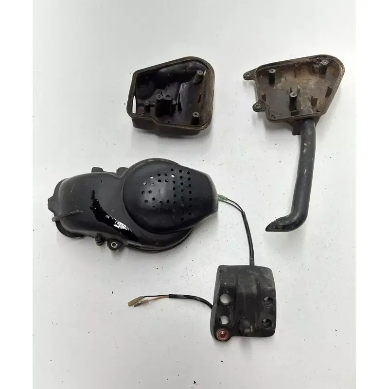02 2002 Polaris scrambler 90 2x4 2T OEM Airbox Air Box Bar Cover Engine Lid