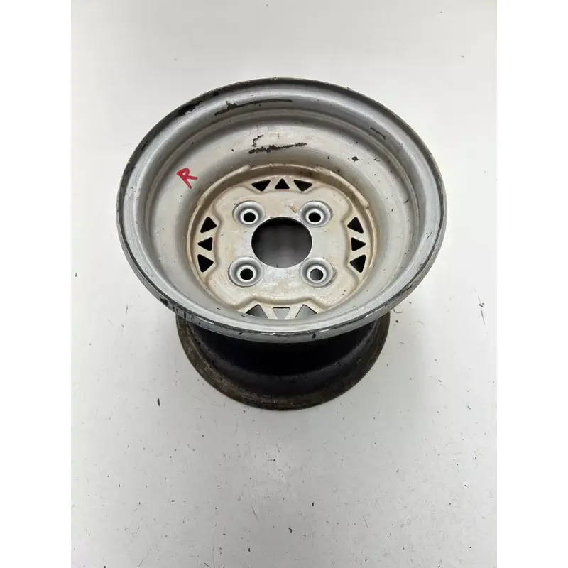 1994 94 Polaris Trail Boss 400 4x4 OEM STRAIGHT! Rear Wheel Rim 10X8.5 Free Ship
