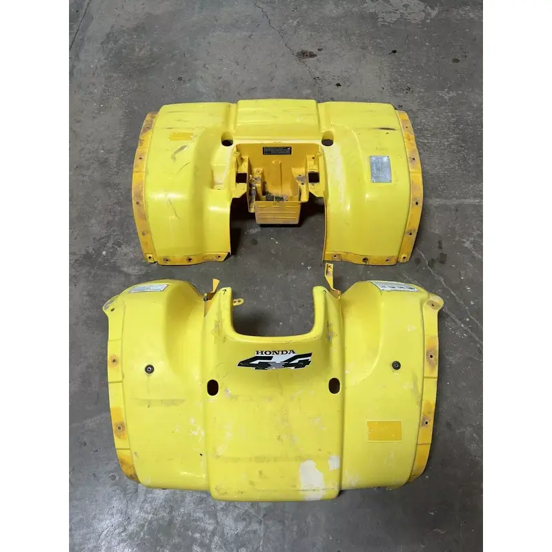 1999 Honda Foreman TRX450S Trx 450 S OEM LOT Front Rear Fender Plastics Yellow