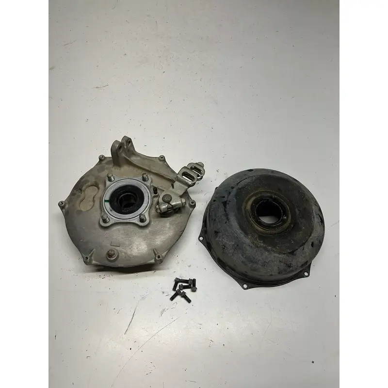 2002 02 Honda TRX500 FA2 4x4 Foreman Rubicon NICE! Rear Back Brake Plate Cover