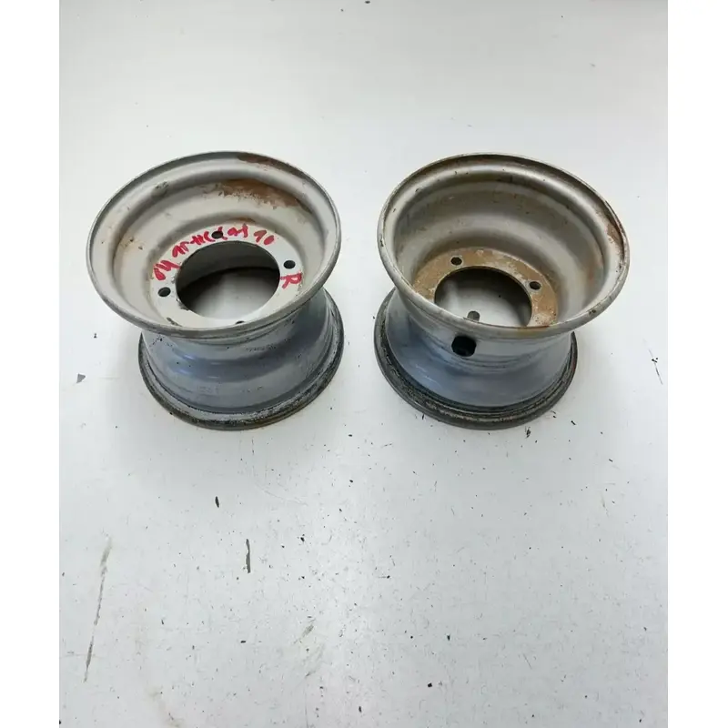 2004 Arctic Cat 90 Y-12 2 Stroke 2x4 OEM STRAIGHT! Front Rear Wheel Rim 7x5.2