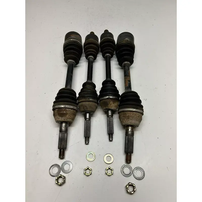 2006 POLARIS SPORTSMAN 500 HO EFI 4x4 Front Rear Back Axle Shaft Castle Nut