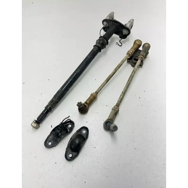 01 2001 Honda Rancher 350 TRX350TE Te 2x4 OEM Steering Shaft Post Tie Rods Mount