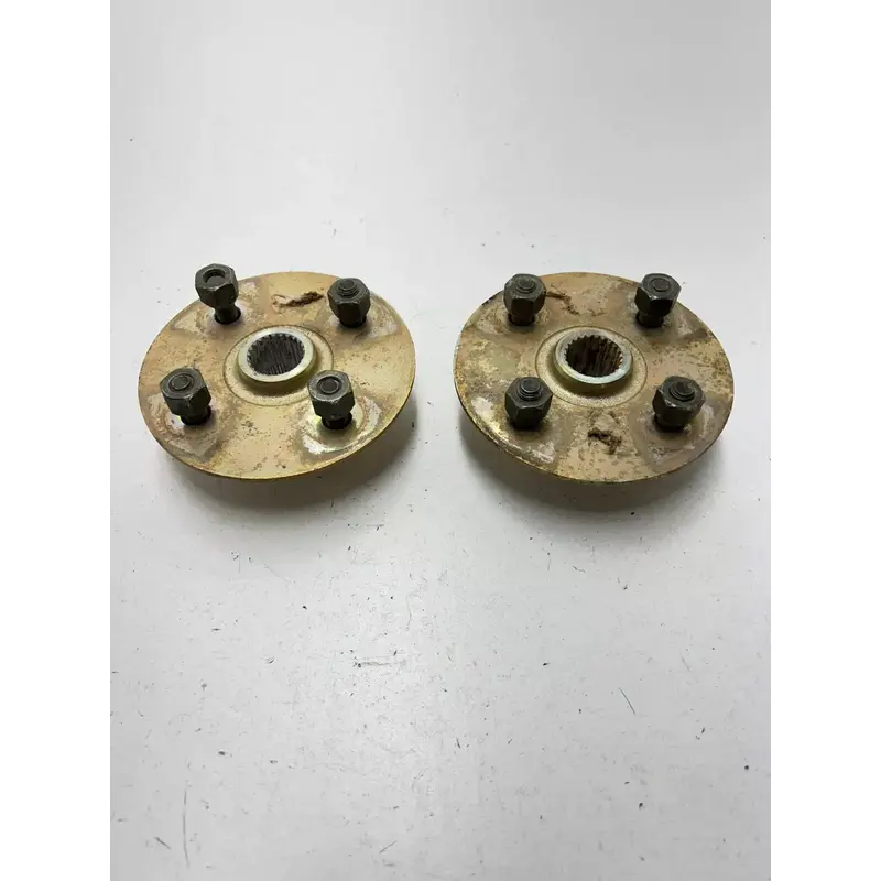 02 2002 Yamaha Breeze 125 YFA OEM Rear Back Hub Hubs Lug Nuts
