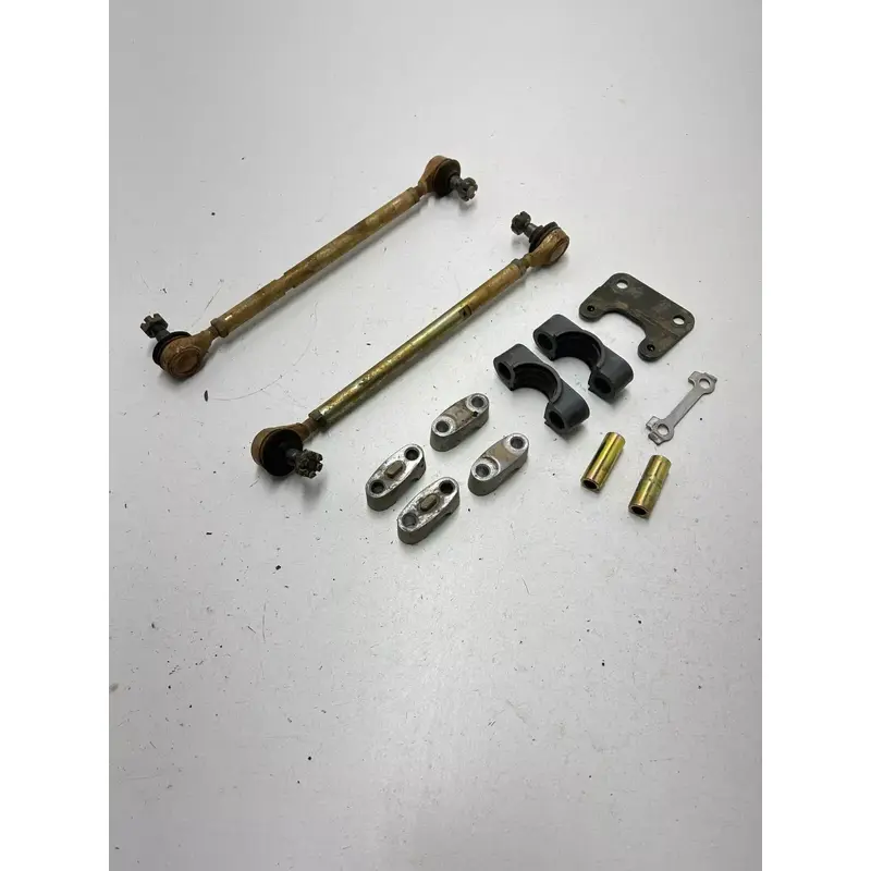 02 2002 Yamaha Breeze 125 YFA OEM Tire Rod Rods Bar Mounts Steering Mount Guide