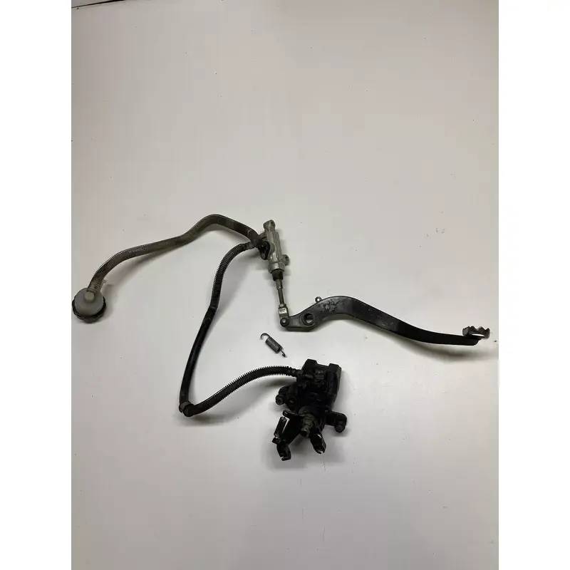 2003 YAMAHA WARRIOR COMPLETE REAR BACK BRAKE ASSEMBLY USED FREE US SHIP