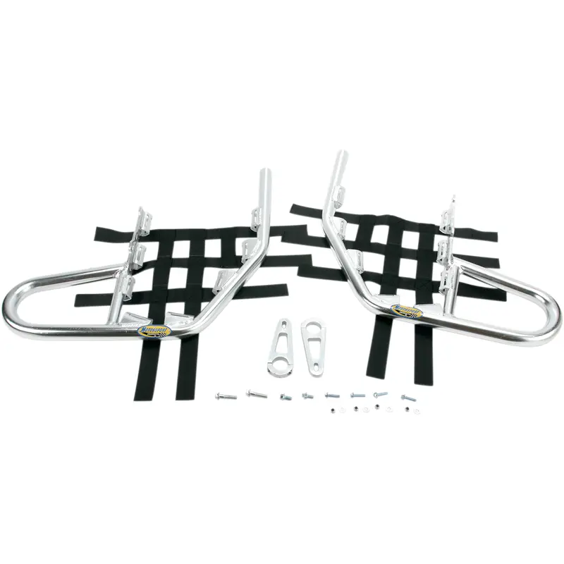 Motorsport products Nerf Bars - Banshee 350 - Silver 1987-2006 Yamaha YFZ350 Banshee