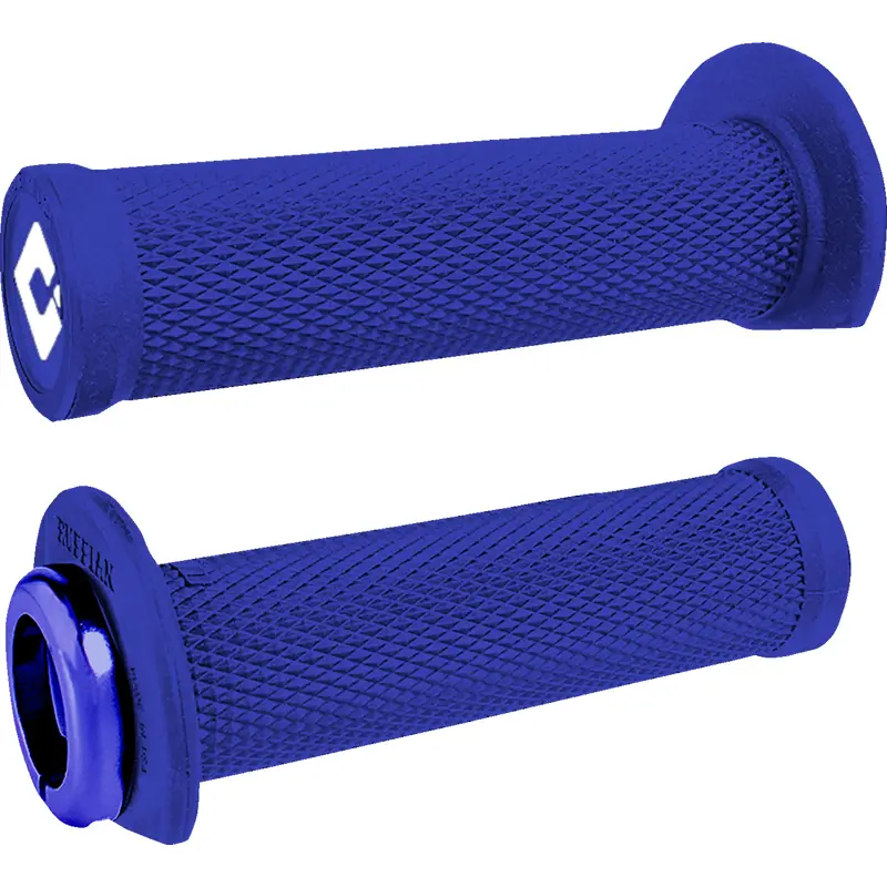 Odi Ruffian 2.1 Lock-On Grips - ATV/PWC - Bright Blue/Blue