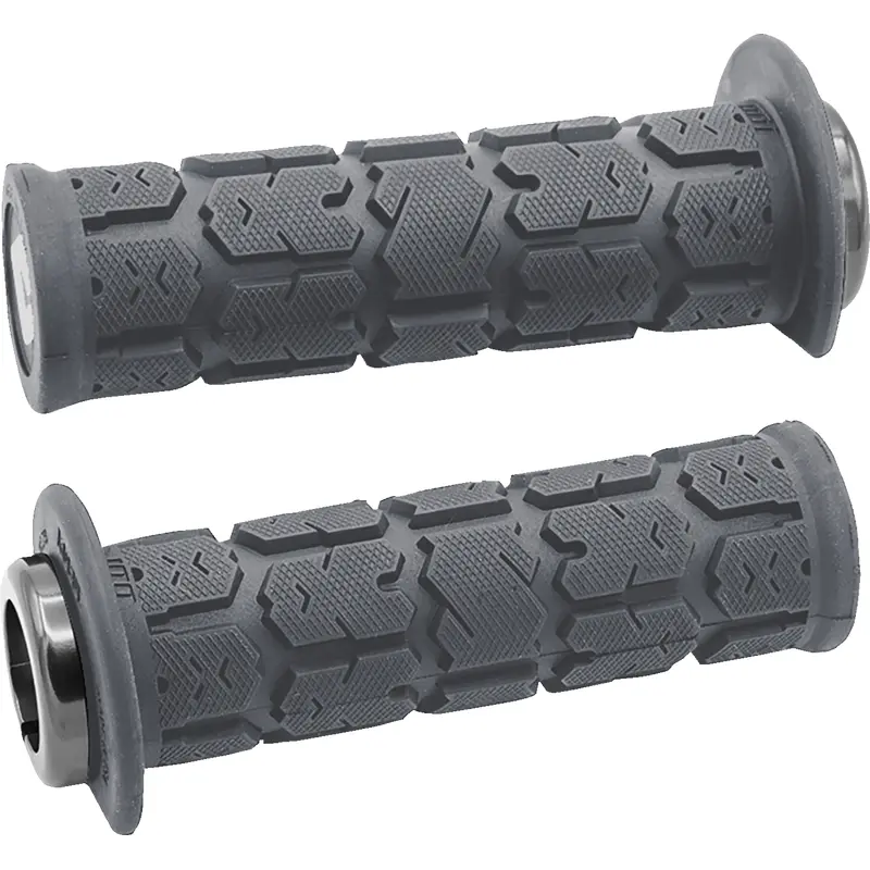 Odi Rogue 2.1 Lock-On Grips - ATV/PWC - Graphite/Silver