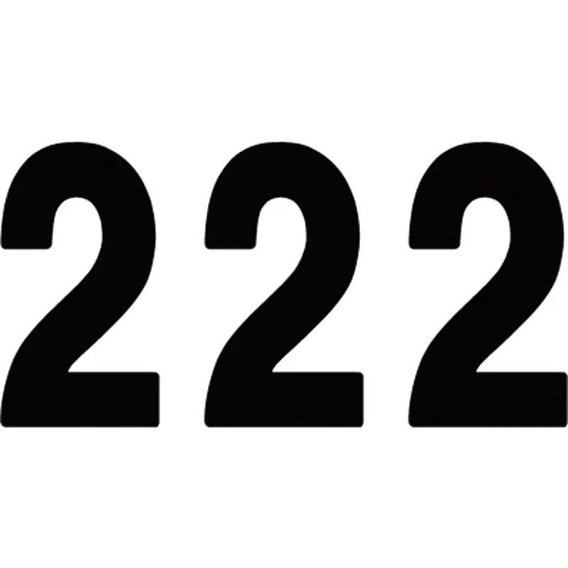 Factory effex Pro Number 2 - Black - 7"