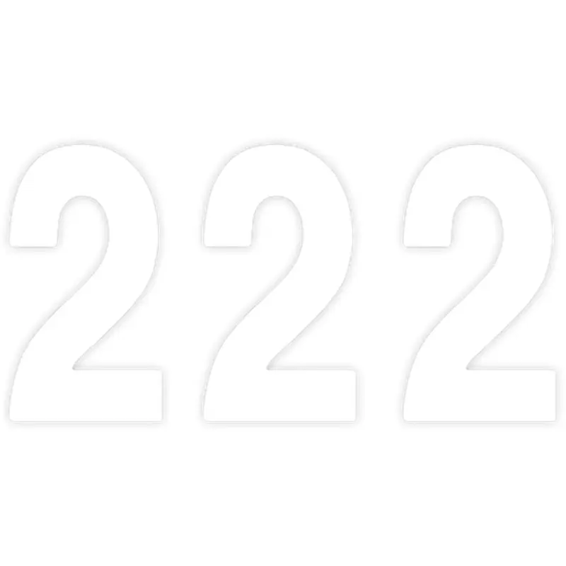 Factory effex Pro Number 2 - White - 7"