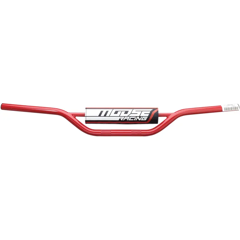 Moose offroad Carbon Steel 7/8" Handlebar - FourTrax/Quad - Red