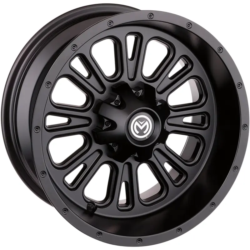 Moose offroad Wheel - 399X - Rear - Black - 14x8 - 4/136 - 4 4 Can-Am/Honda/Kawasaki