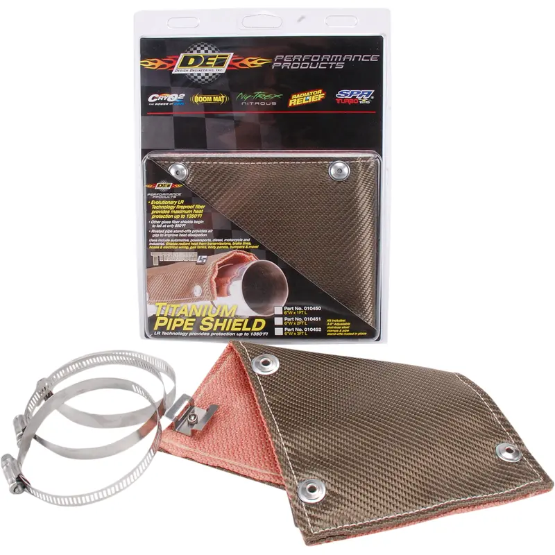 Dei Flexible Heat Shield - 4" x 12"