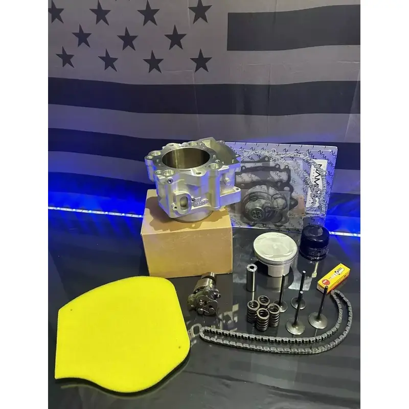 14-15 Yamaha Grizzly 700 Big Bore Top End Rebuild Kit- Cylinder Piston Valves