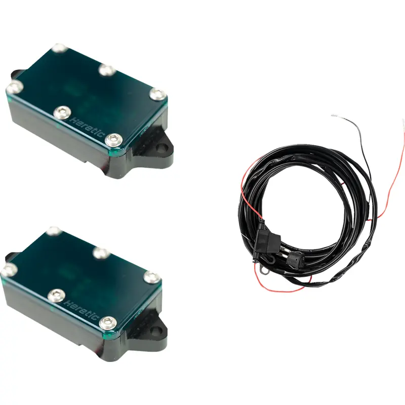 Heretic Rock Light - Green - 2 Pack
