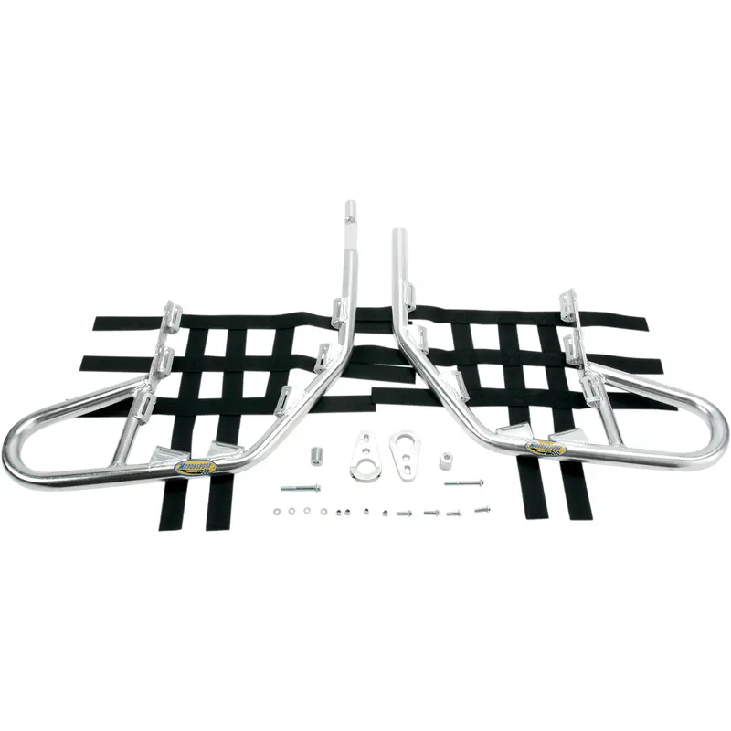 Motorsport products Nerf Bars - Silver Arctic Cat/Suzuki/Kawasaki