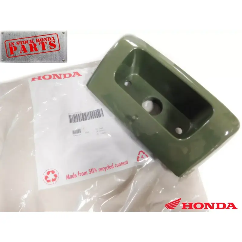 HONDA TRX250 250 RECON GREEN TOOLBOX DOOR STORAGE BOX COVER TAILLIGHT HOLDER OEM