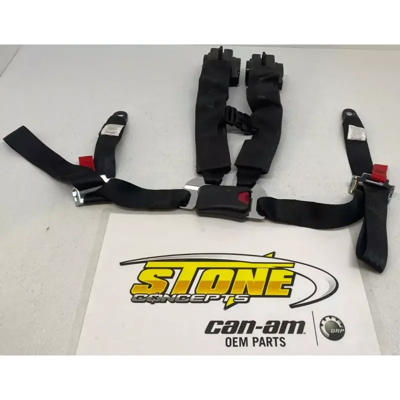 Can Am Maverick X3 Retractable 4-point Harness Safety Seat Belt Seatbelt Pass B