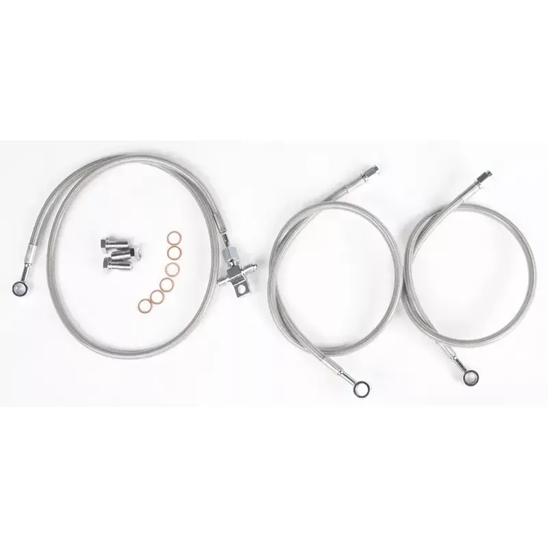Streamline Steel Braided Rear Brakeline Kit RZR570-R Polaris RZR570 2013-16 NOS