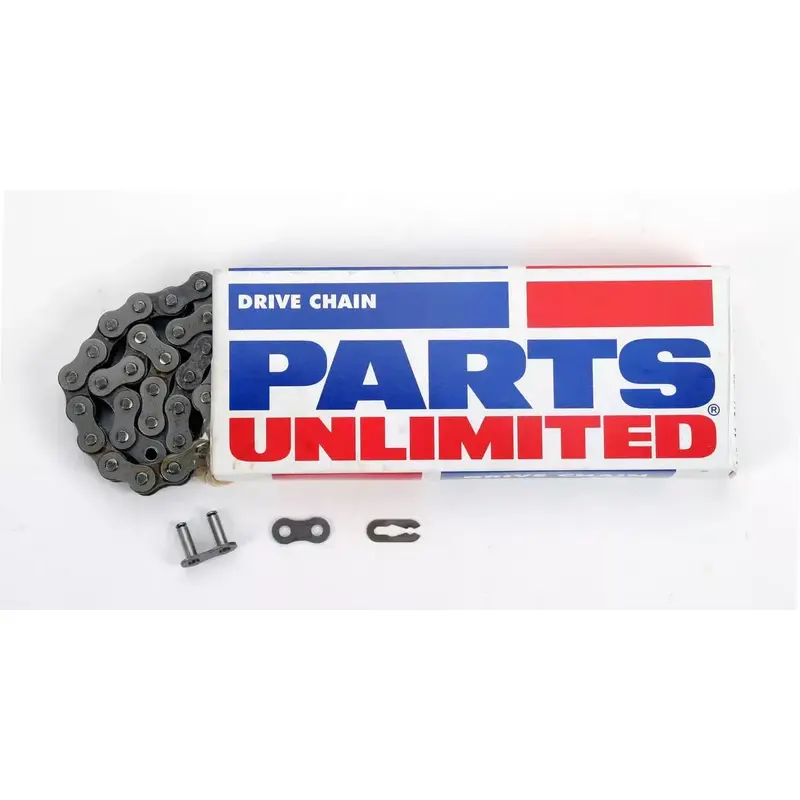 PARTS UNLIMITED 520 Motorcycle Non-Sealed Chain (Natural) 112 Links