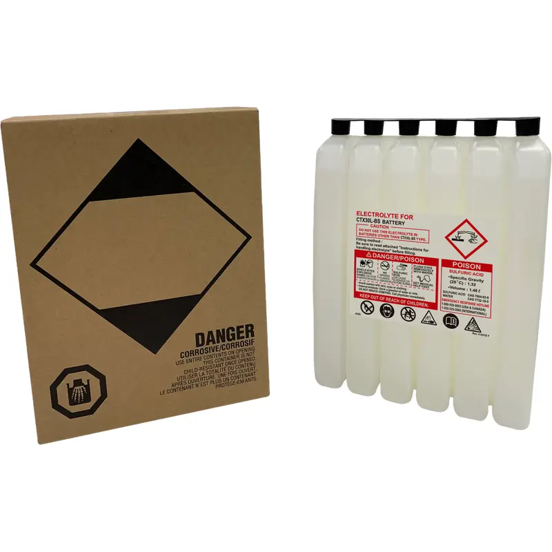 FIRE POWER SEALED BATTERY ELECTROLYTE PACK 1482CC
