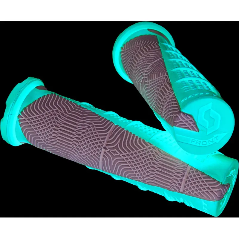SCOTT DEUCE GRIP ATV NEON RED/GREY