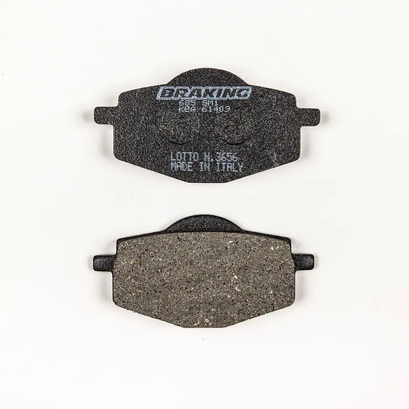 BRAKING BRAKE PAD SET SEMI-METALLIC