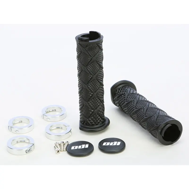 ODI ATV X-TREME LOCKON GRIP BLACK/SILVER