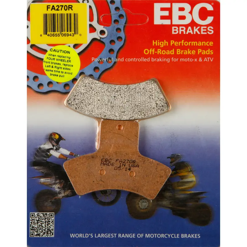 Long-Life Sintered "R" Brake Pads