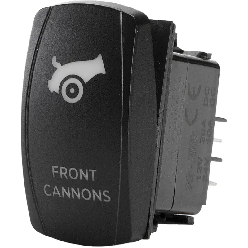 FLIP FRONT CANNONS DASH SWITCH PRO SERIES BACKLIT
