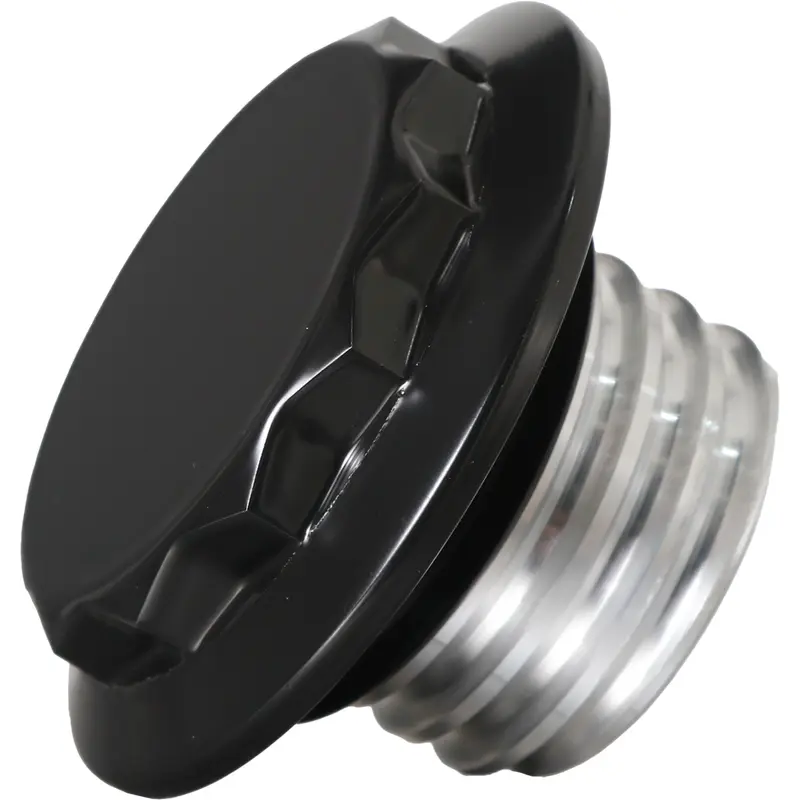 HOFMANN DESIGNS H/D BILLET 12 POINT NON-VENTED BLACK FUEL CAP