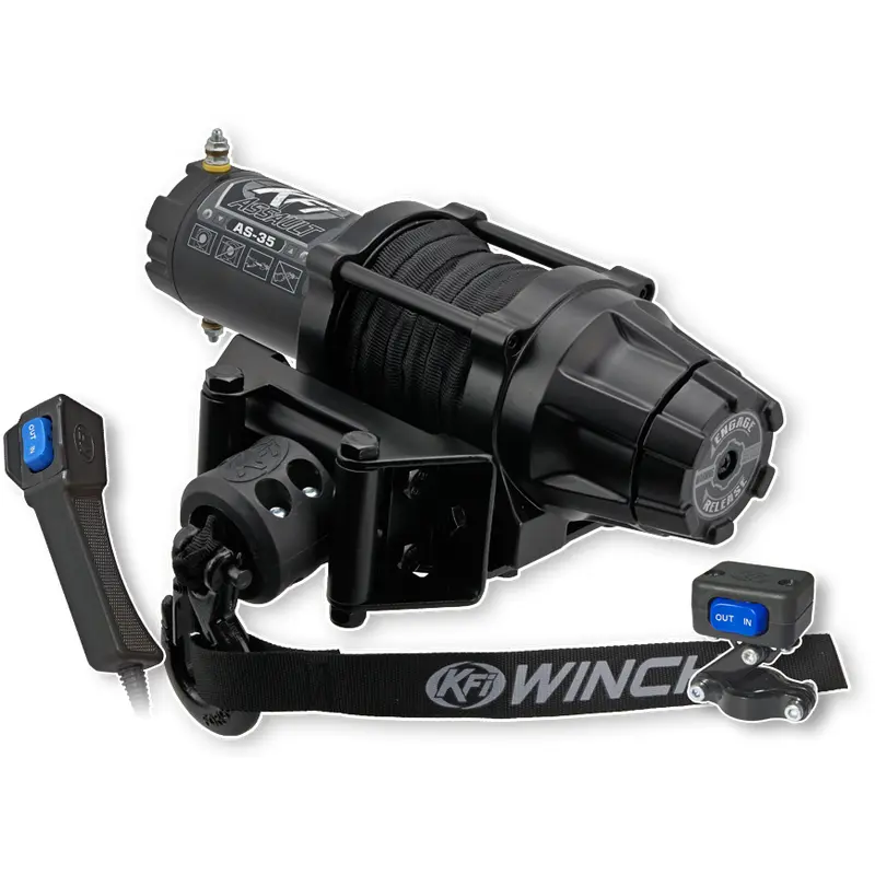 KFI 3500LB SYNTHETIC ASSUALT SERIES WINCH
