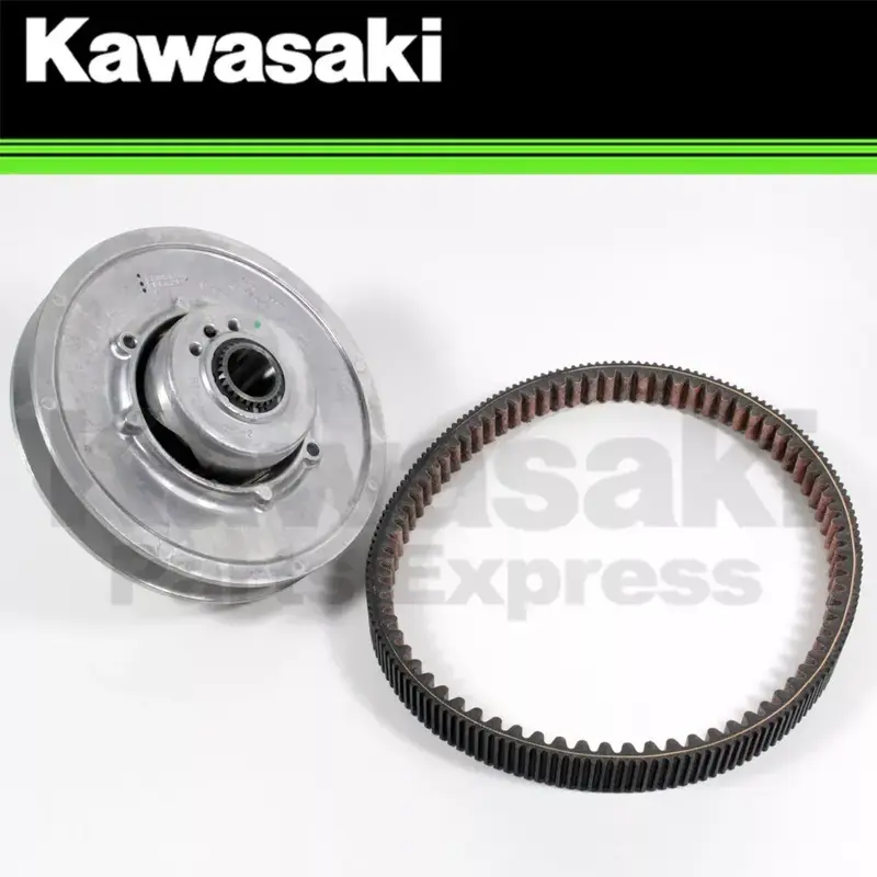 NEW 2001 - 2019 GENUINE KAWASAKI MULE 4000 4010 DRIVEN CLUTCH & CLUTCH BELT