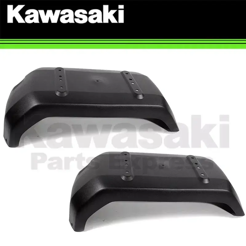 NEW 2001 - 2008 GENUINE KAWASAKI MULE 3000 3010 3020 REAR FENDER PAIR 35023-1557