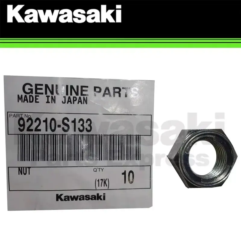NEW 2004-2006 GENUINE OEM KAWASAKI KFX400 SWINGARM NUT KFX 400 KSF400 92210-S133