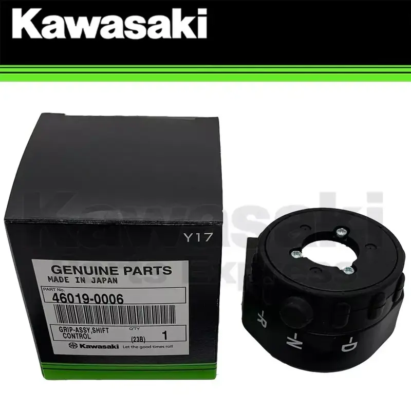 NEW 2004-2009 GENUINE OEM KAWASAKI KFX700 SHIFT CONTROL GRIP ASSEMBLY 46019-0006