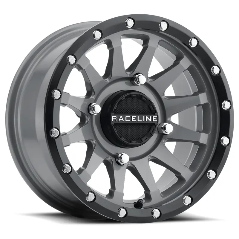 RACELINE TROPHY WHEEL 15X7 4/156 5 2 ( 10MM) STEALTH GREY