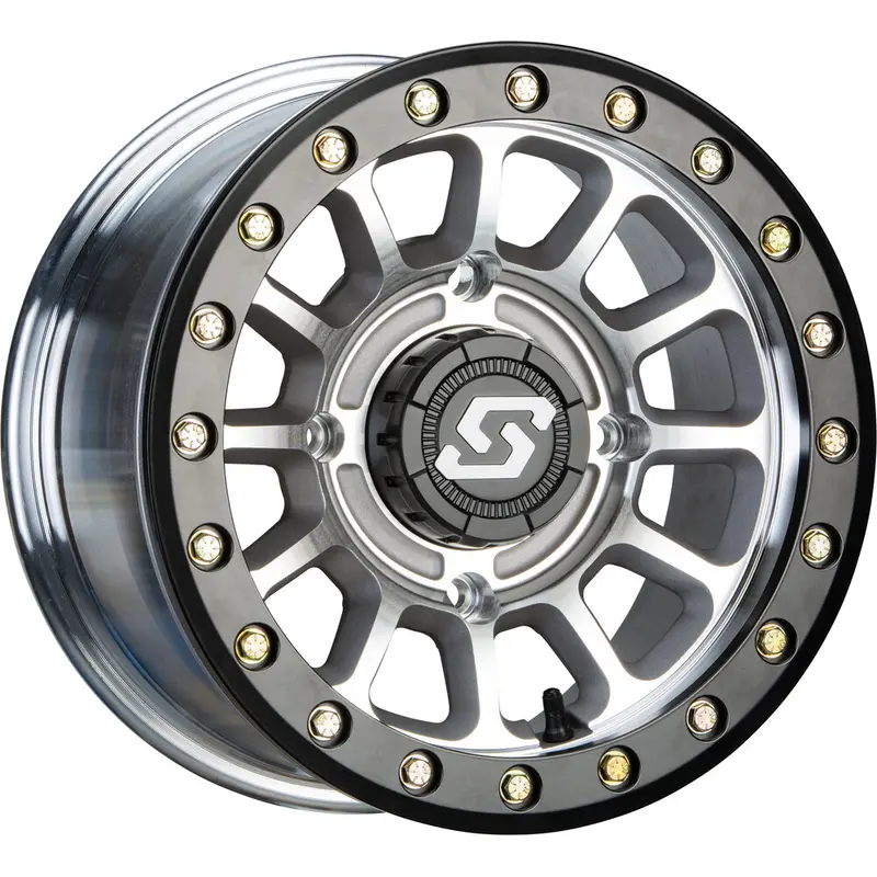 SEDONA SANO BDLK WHEEL 15X7 4/137 5 2 ( 10MM) BLK/AS CAST