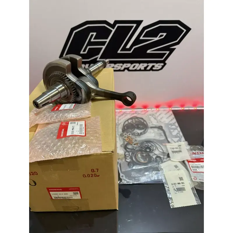 2015-2024 Honda Rincon 680 Bottom End Rebuild Kit Crankshaft Bearings Gaskets